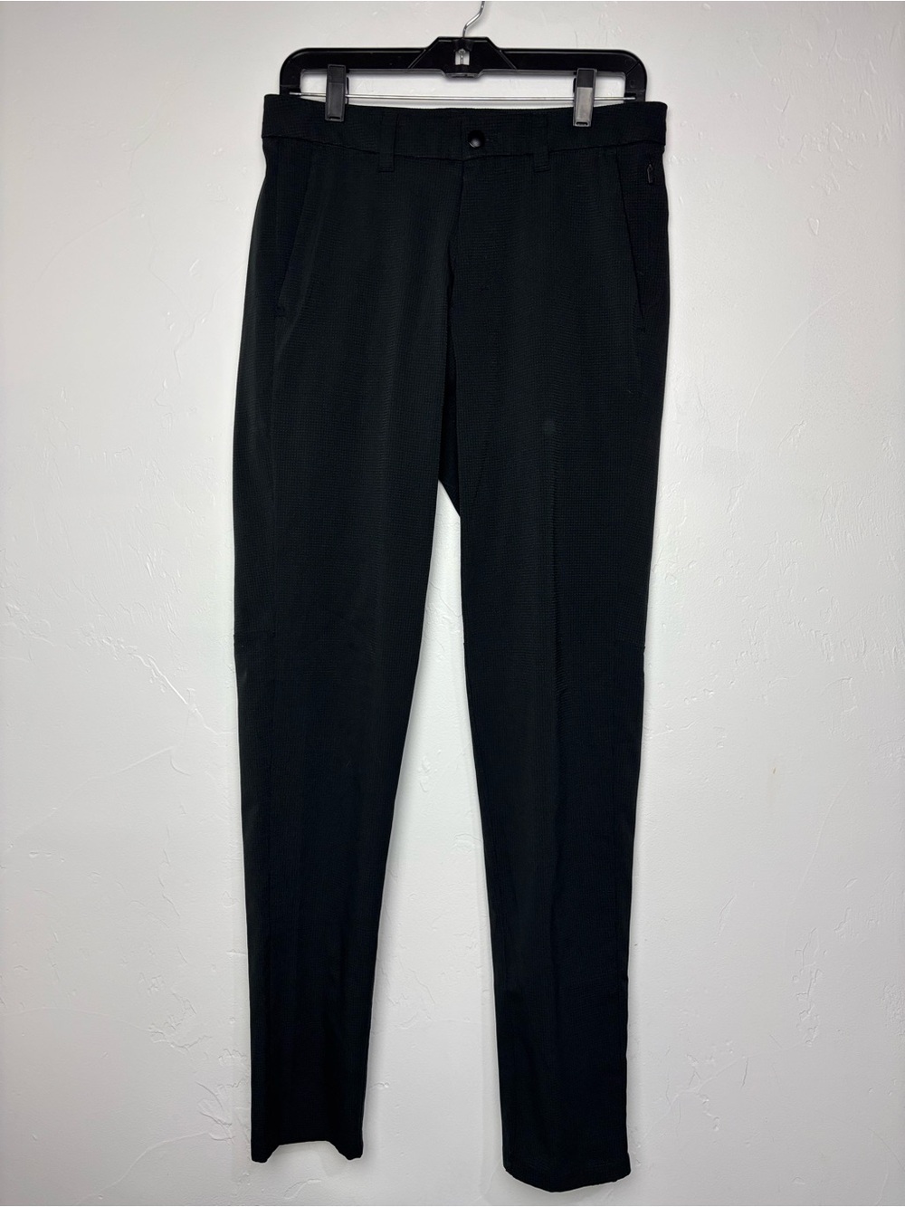 Lululemon Men's Black Commission Pant Slim Fit Size 30 Athletic Golf Activewear